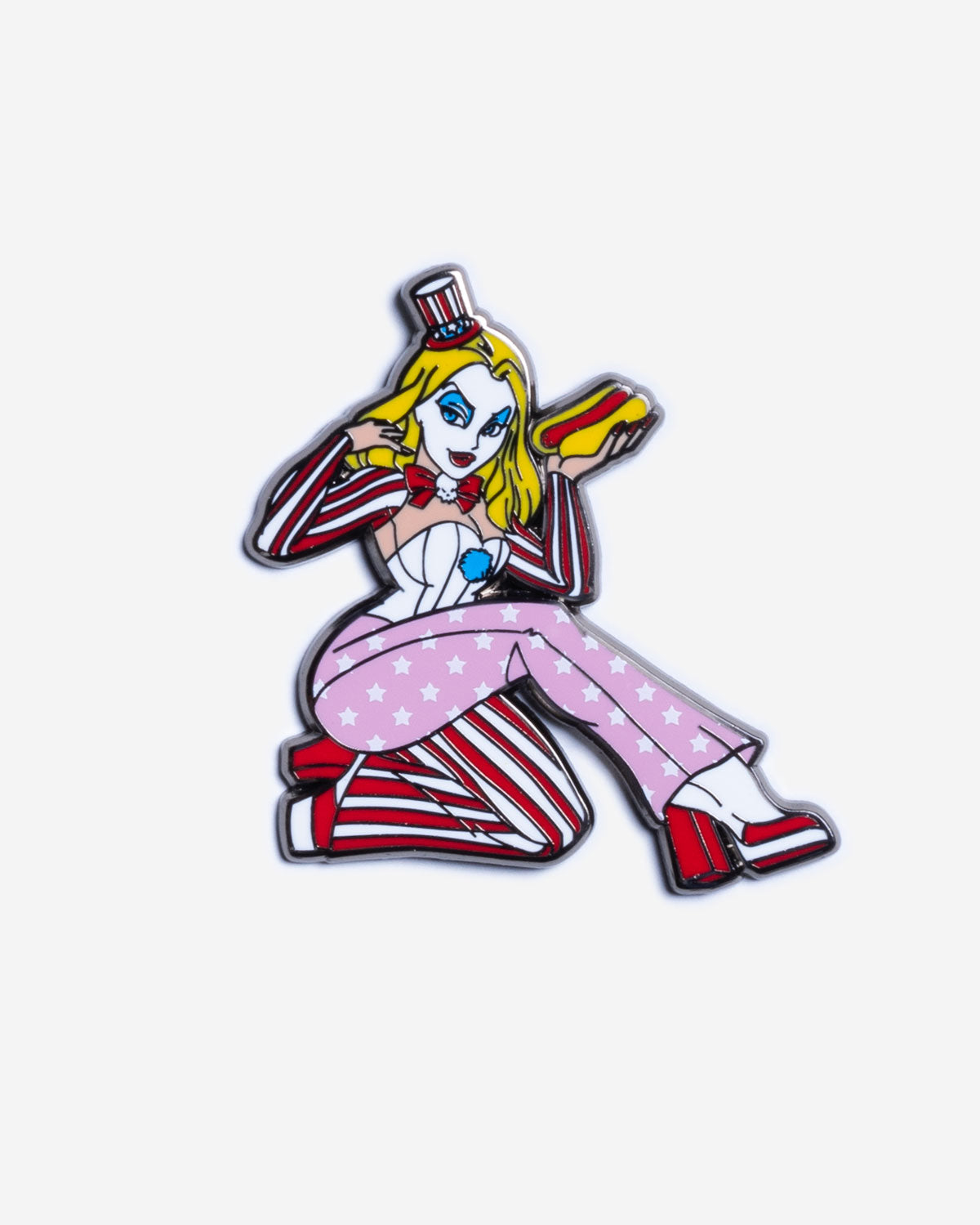 SPAULDING BABE ENAMEL PIN