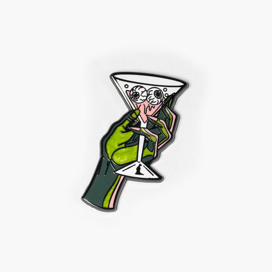 Cocktail Time Enamel Pin