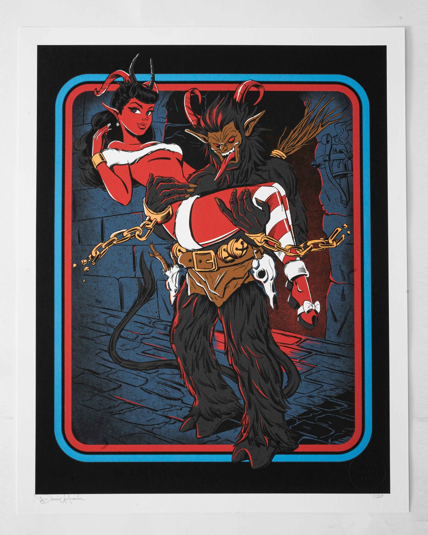 Krampus Nights Limited Edition Signed Numbered 1/20