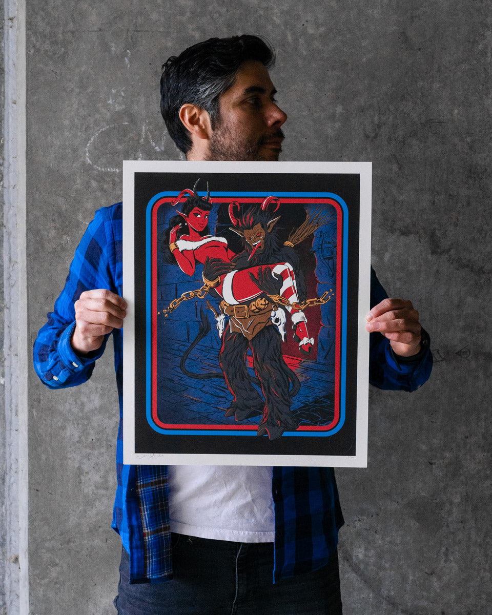 Krampus Nights Limited Edition Signed Numbered 1/20