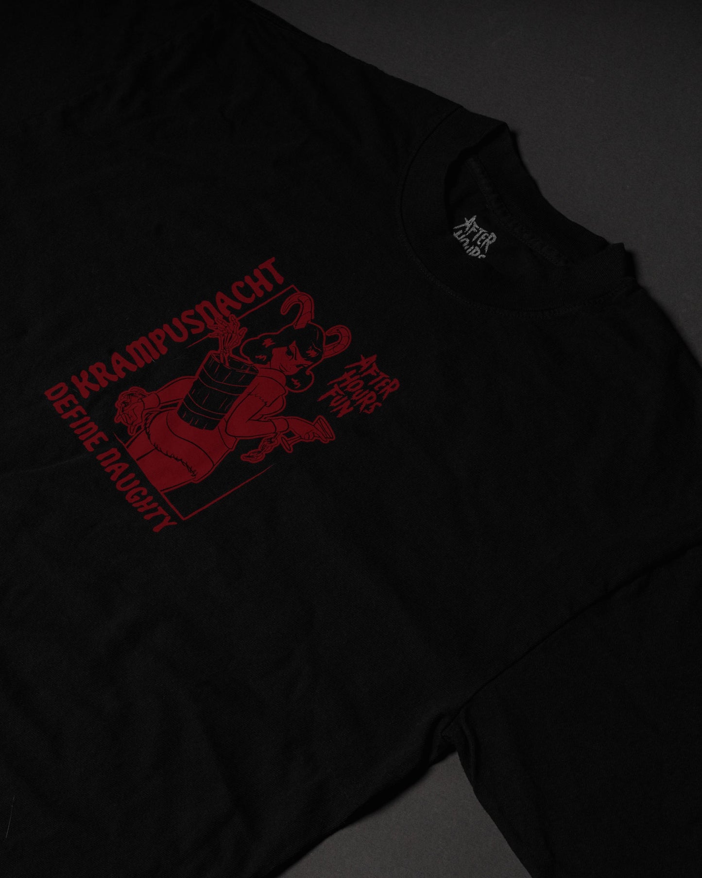 Curse of Krampus Oversized Garment Dyed Tee